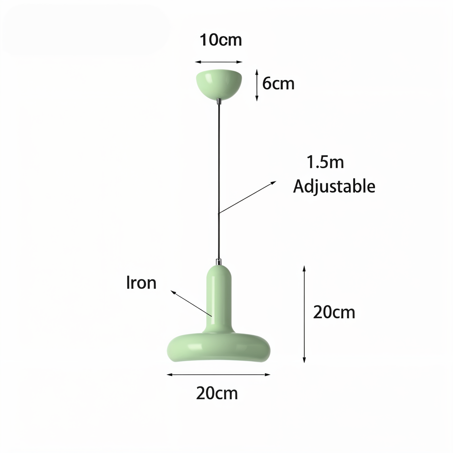 RetroPop hanglamp - bauhaus Macaron hanglampen