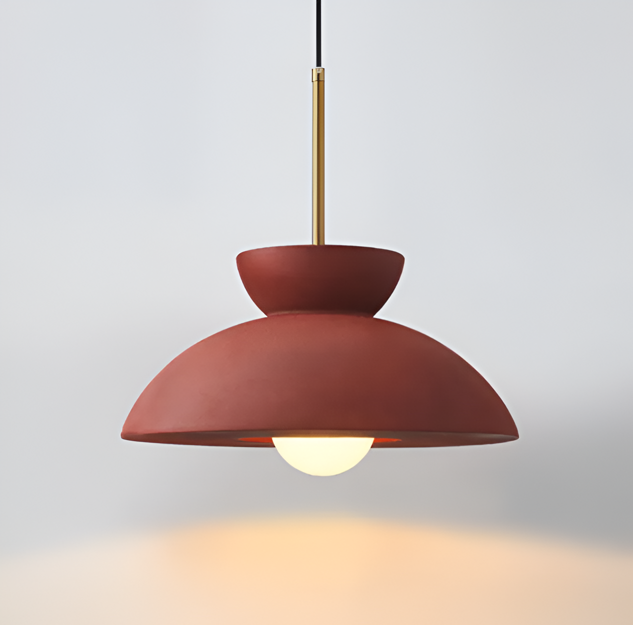 Wabi Sabi - geometrische led hanglamp van hars - wabi sabi minimalistische hanglamp