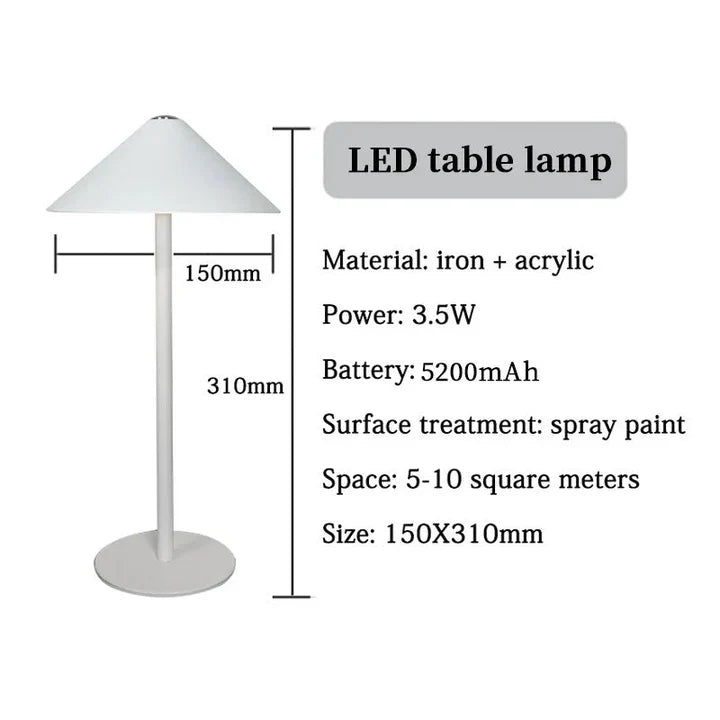 GoLumina - oplaadbare bureaulamp