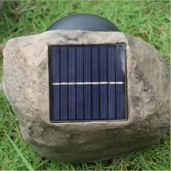 RockyLight – lampen op zonne-energie met steenlook