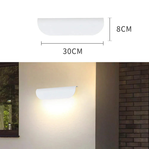 CascadeBeam - waterdichte LED-wandlamp voor buiten