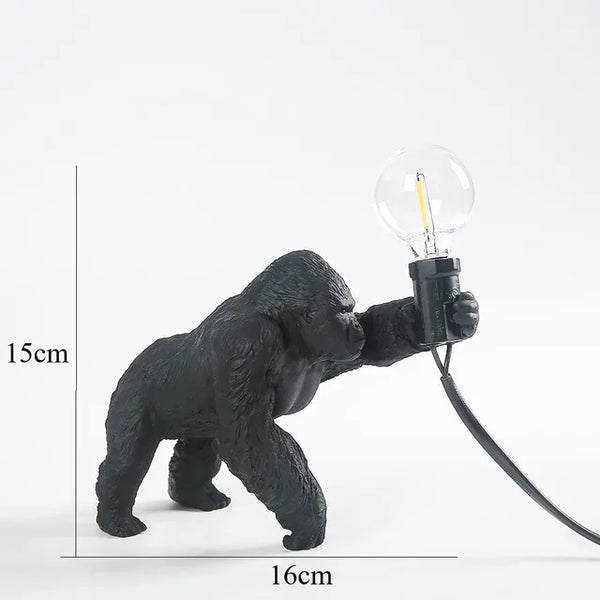 Gorilla glow - gorilla dierentafellamp