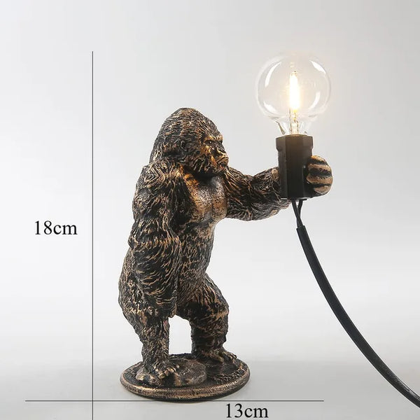 Gorilla glow - gorilla dierentafellamp