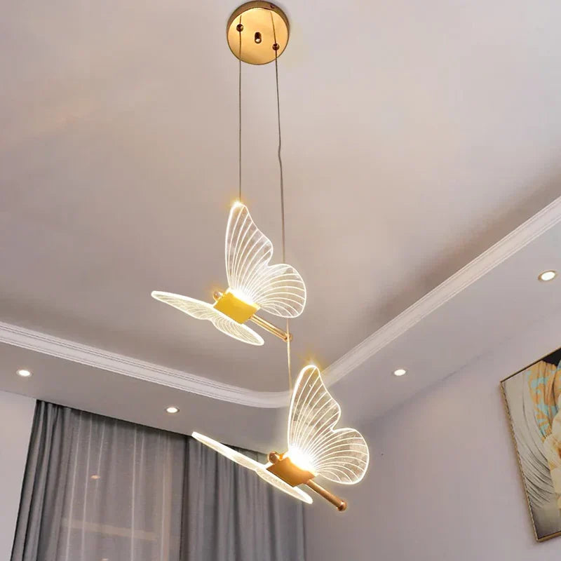 FlutterGlow - led vlinderhanglampen