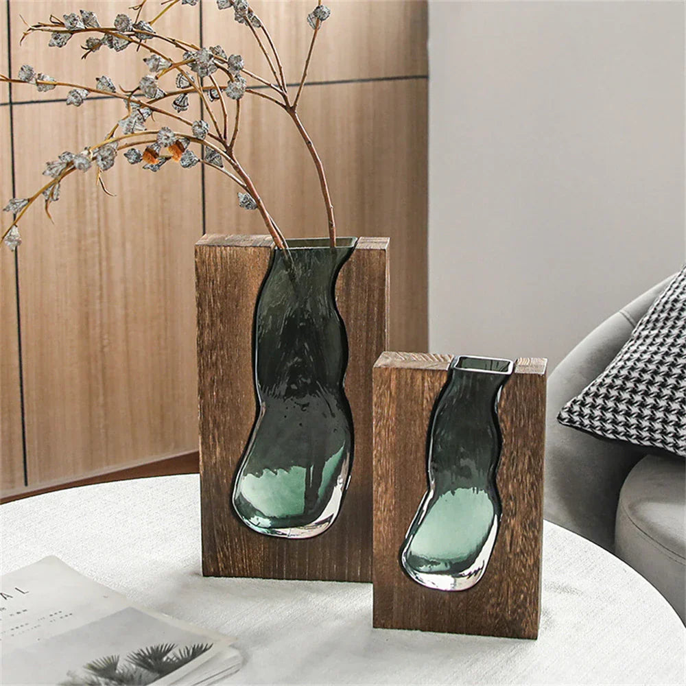 Glaziale - luxe bloemenvaas Nordic
