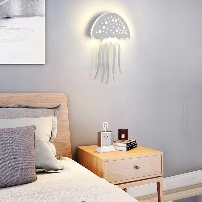 OceanicShine - jellyfish wandlampen