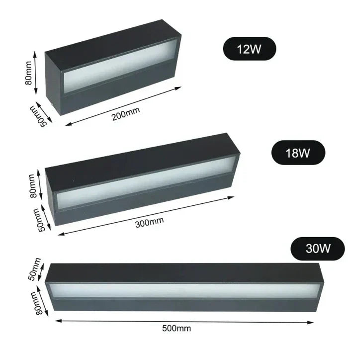 GlowTech | moderne buitenwandlamp