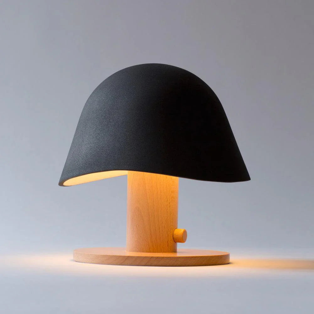 Tafellamp geïnspireerd door paddenstoelen