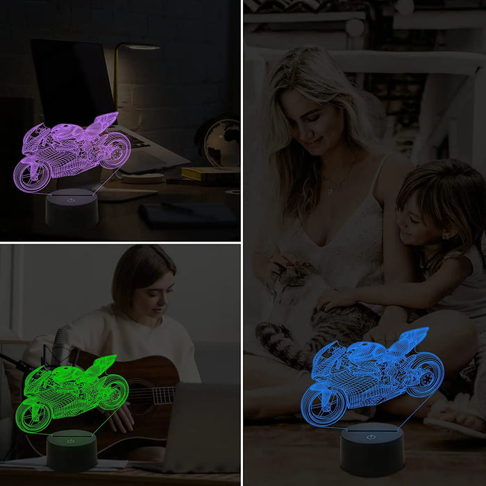 Bikebeam - nachtlampje voor motorfietsen