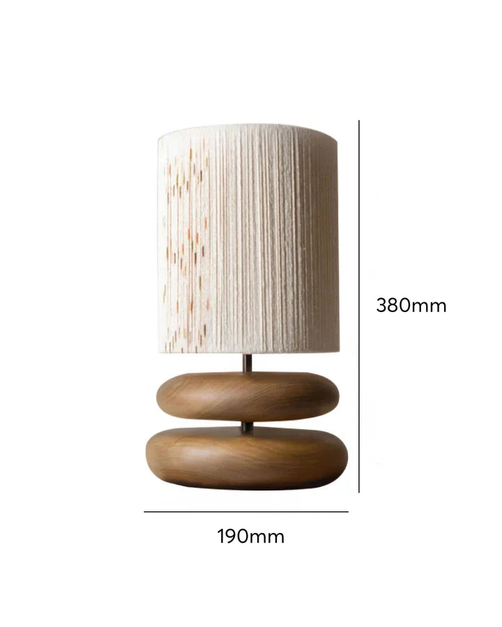 Satori rustige houten tafellamp