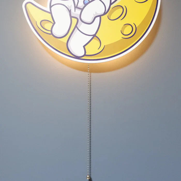 Wandlamp Astronaut – creatieve wandlamp in ruimtelijk design