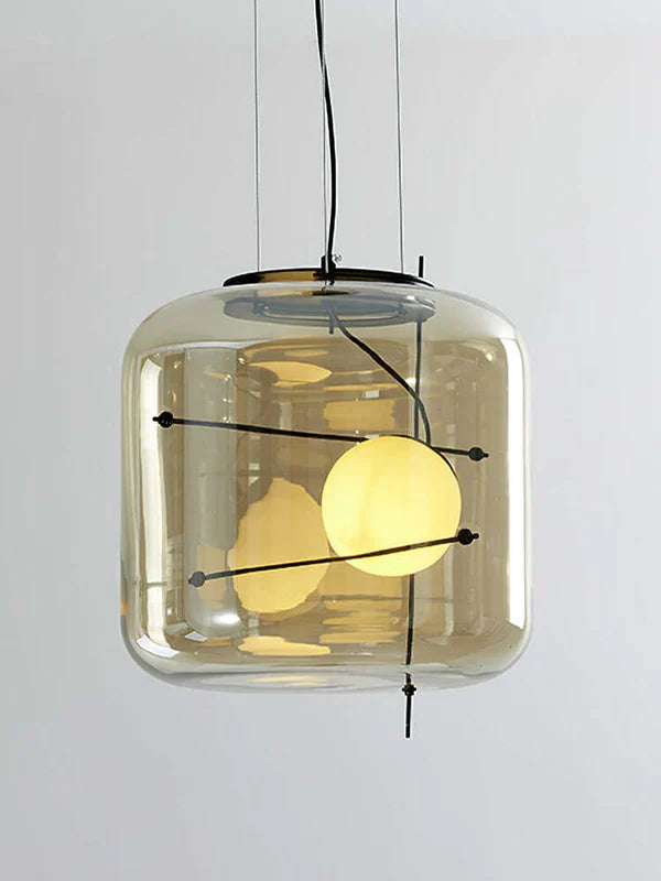 Plot glazen hanglamp