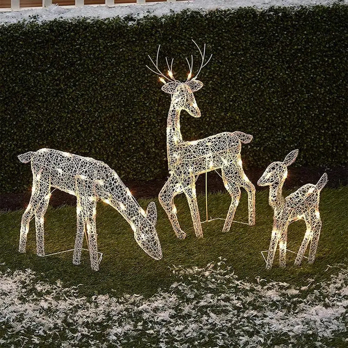 Gloeiend hert | rendieren kerstversiering