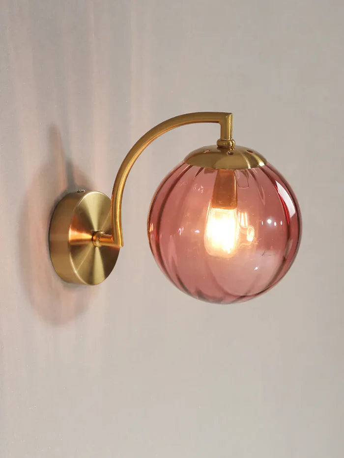 Glaslamp - led-wandlamp
