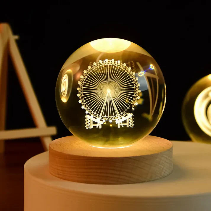 Gloeiende 3D-kristallen nachtlampjes - Unieke cadeaus voor alle gelegenheden