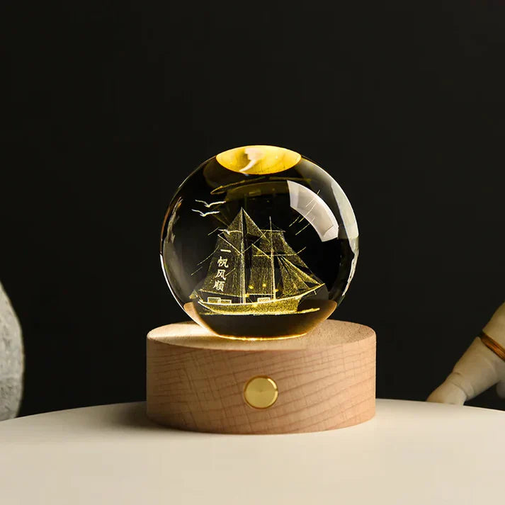 Gloeiende 3D-kristallen nachtlampjes - Unieke cadeaus voor alle gelegenheden