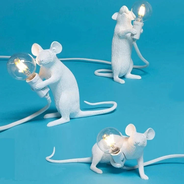 Verlichte muis - originele lamp voor in huis: muislamp