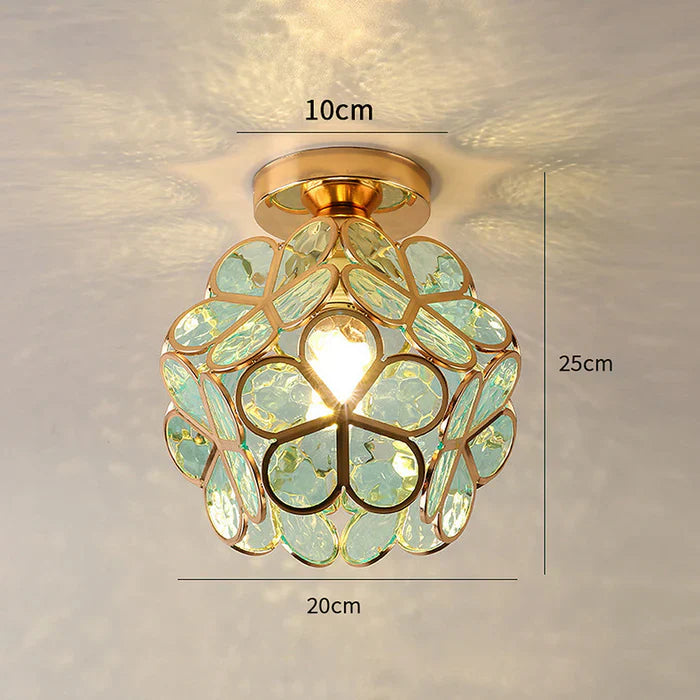 BlossomGlow – plafondlamp in bloemenstijl