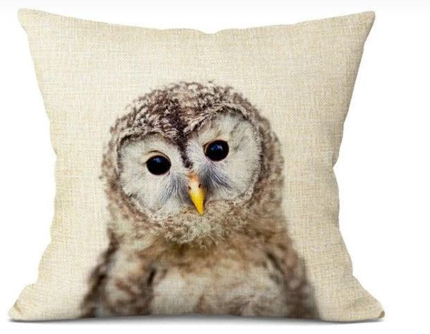 BeastiesKussen | schattige kussenslopen met babydiermotieven