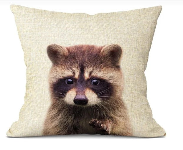 BeastiesKussen | schattige kussenslopen met babydiermotieven