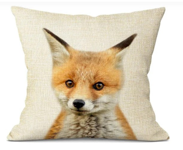 BeastiesKussen | schattige kussenslopen met babydiermotieven
