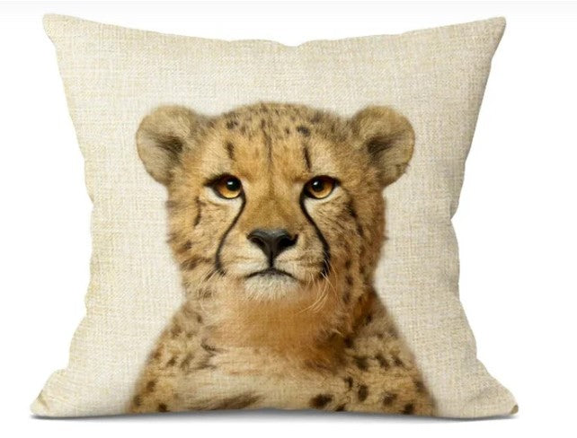 BeastiesKussen | schattige kussenslopen met babydiermotieven