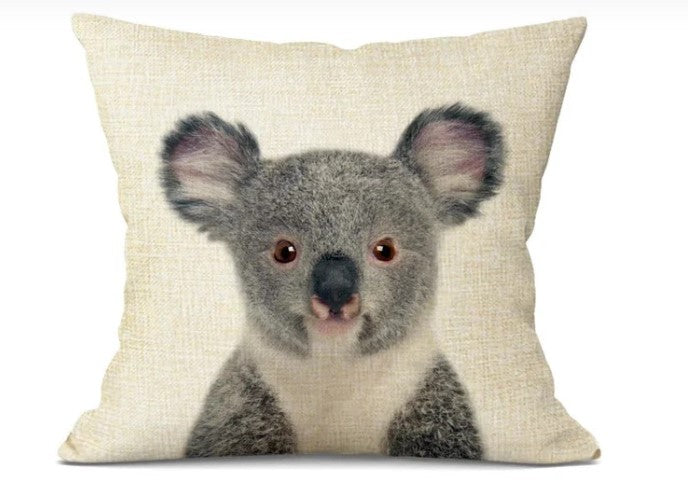 BeastiesKussen | schattige kussenslopen met babydiermotieven
