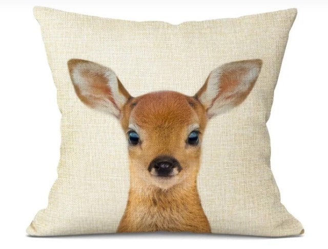 BeastiesKussen | schattige kussenslopen met babydiermotieven