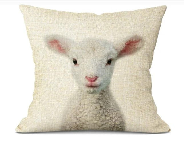 BeastiesKussen | schattige kussenslopen met babydiermotieven