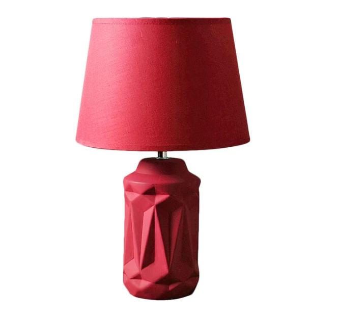 GloedGlow - Keramisch rood nachtlampje