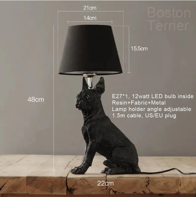 PupArt | design tafellamp hond