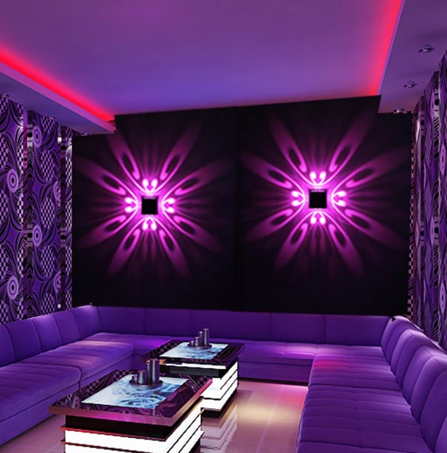 Wandgemonteerde LED-lamp