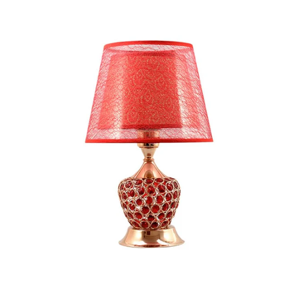 VintageGloed - Retro Urnen-Nachttischlampe