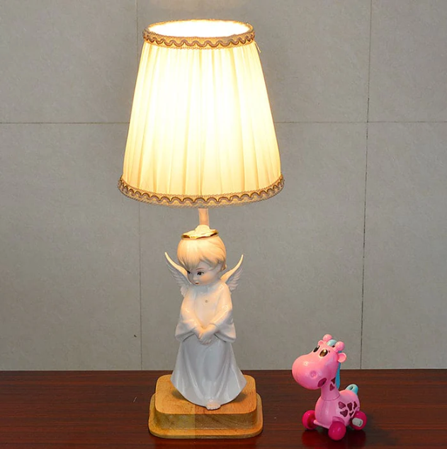 GlowAngel | bedlampje met engelversiering
