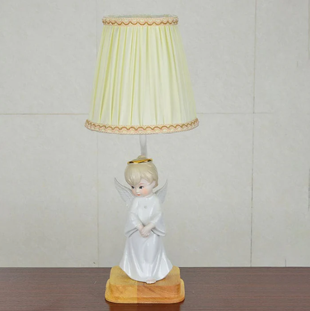 GlowAngel | bedlampje met engelversiering