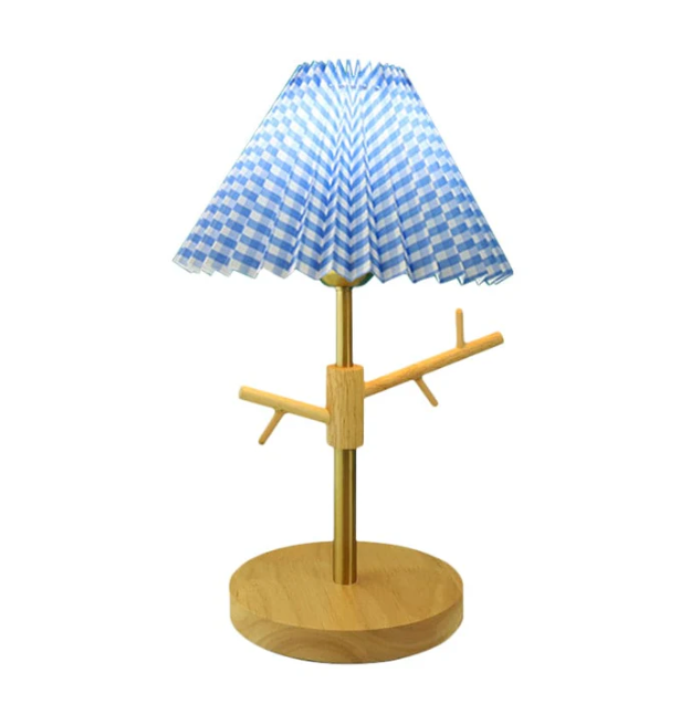 GloShine | Scandinavische opvouwbare bedlamp met decoratieve decoratieve ophanging