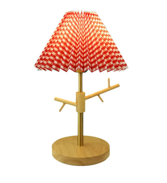 GloShine | Scandinavische opvouwbare bedlamp met decoratieve decoratieve ophanging