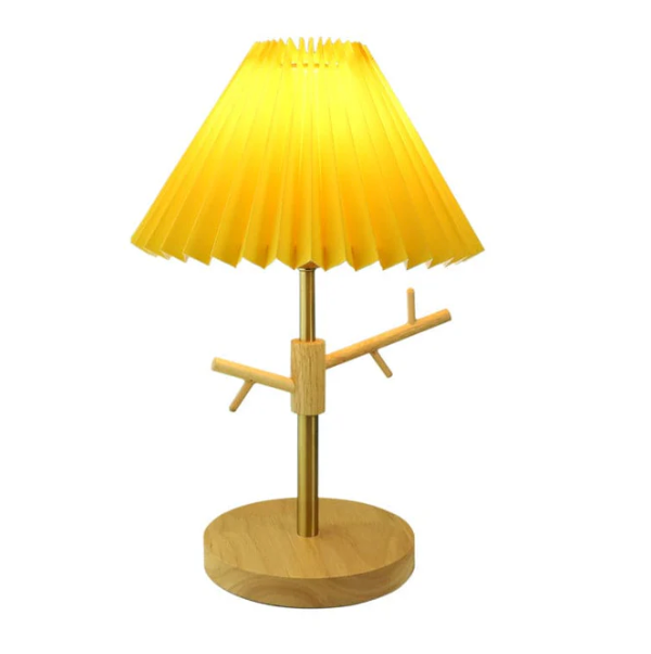 GloShine | Scandinavische opvouwbare bedlamp met decoratieve decoratieve ophanging