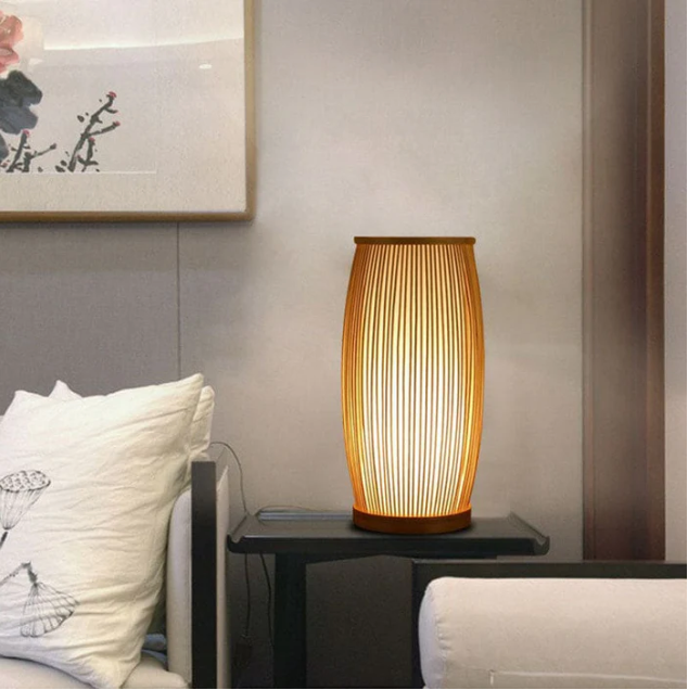 BambooGlow | bambus tischlampe