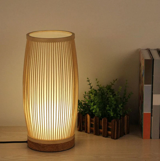 BambooGlow | bambus tischlampe