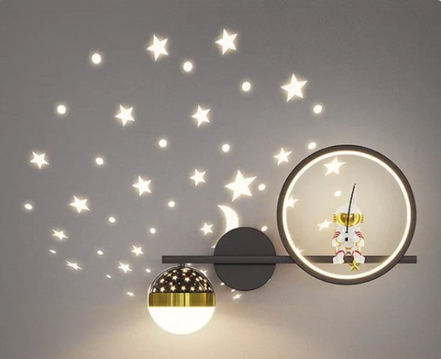 Astrolamp | Astronaut wandlamp voor kinderen