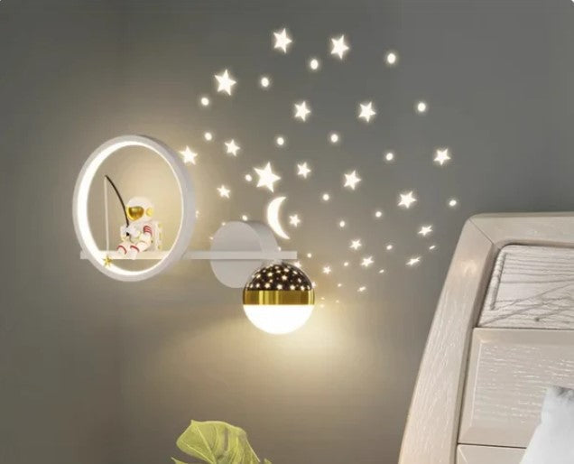 Astrolamp | Astronaut wandlamp voor kinderen