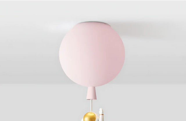 Astronova | Moderne LED-plafondlamp met maan- en astronautendesign