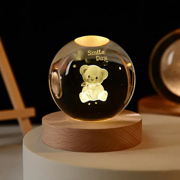 Gloeiende 3D-kristallen nachtlampjes - Unieke cadeaus voor alle gelegenheden