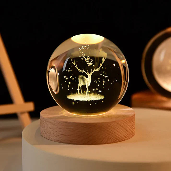 Gloeiende 3D-kristallen nachtlampjes - Unieke cadeaus voor alle gelegenheden