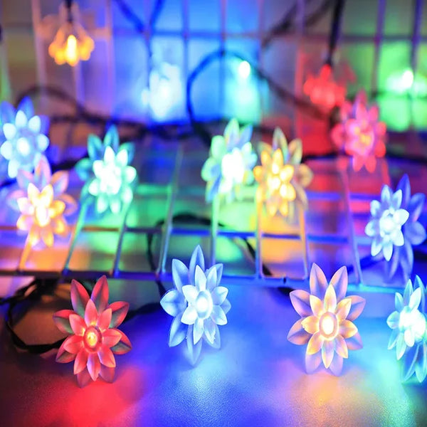 Peachparadise - perzikbloesem-kerstverlichting