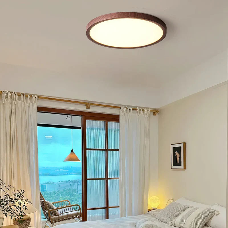 Ultradunne ronde plafondlamp