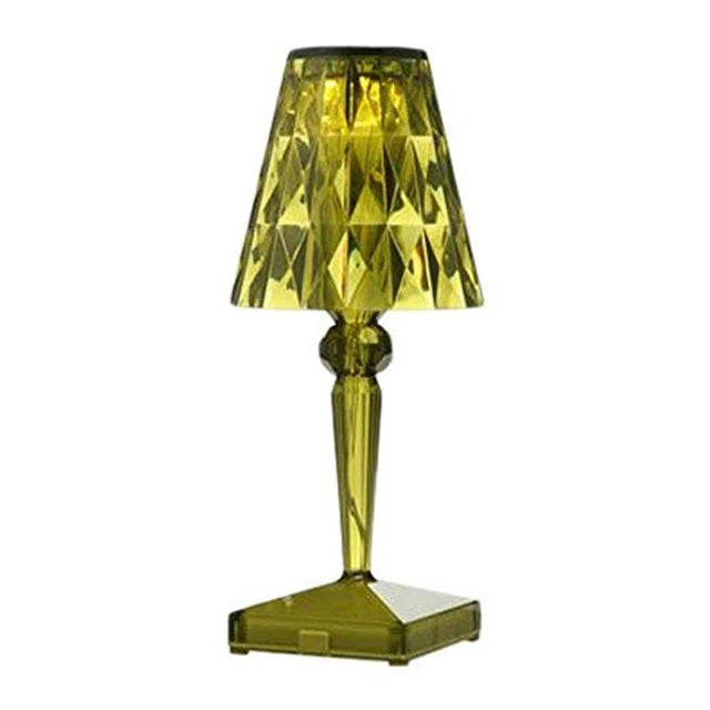 Luminouscrystal - tafellamp gemaakt van acryl kristal art