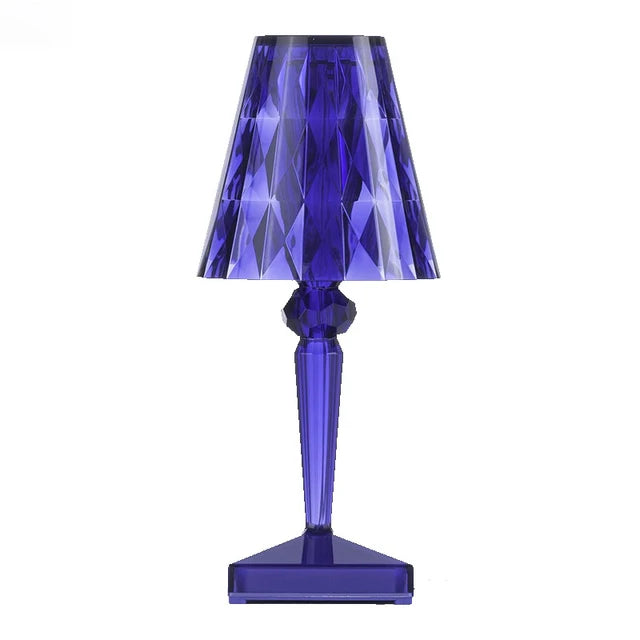 Luminouscrystal - tafellamp gemaakt van acryl kristal art