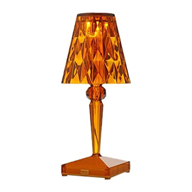 Luminouscrystal - tafellamp gemaakt van acryl kristal art